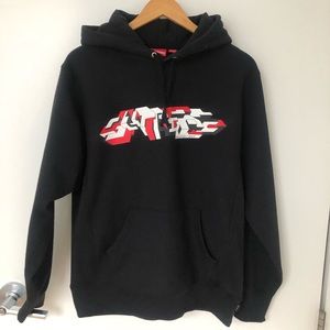 Supreme Delta Logo Hooded Sweatshirt